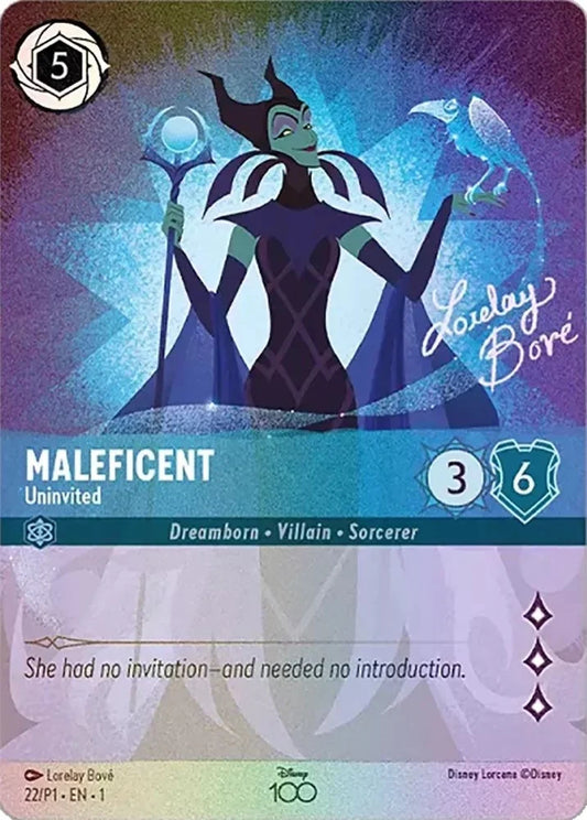 Maleficent - Uninvited (Alternate Art) - Disney100 Promos (D100)