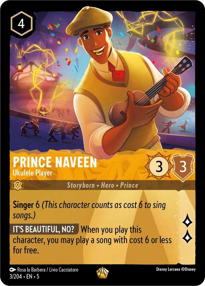 Prince Naveen - Ukulele Player - Shimmering Skies (5)