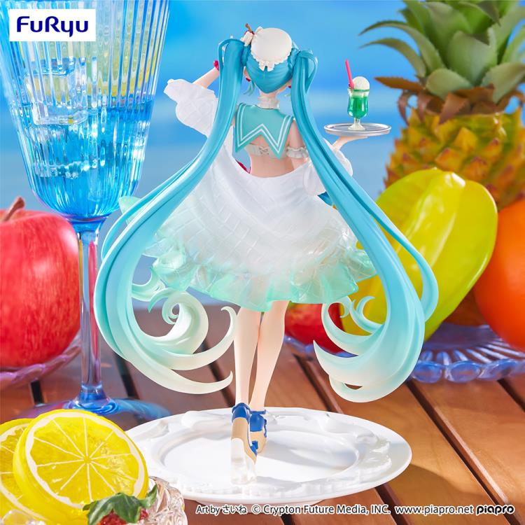 Vocaloid SweetSweets Series Hatsune Miku (Melon Soda Float Ver.) Exceed Creative Figure