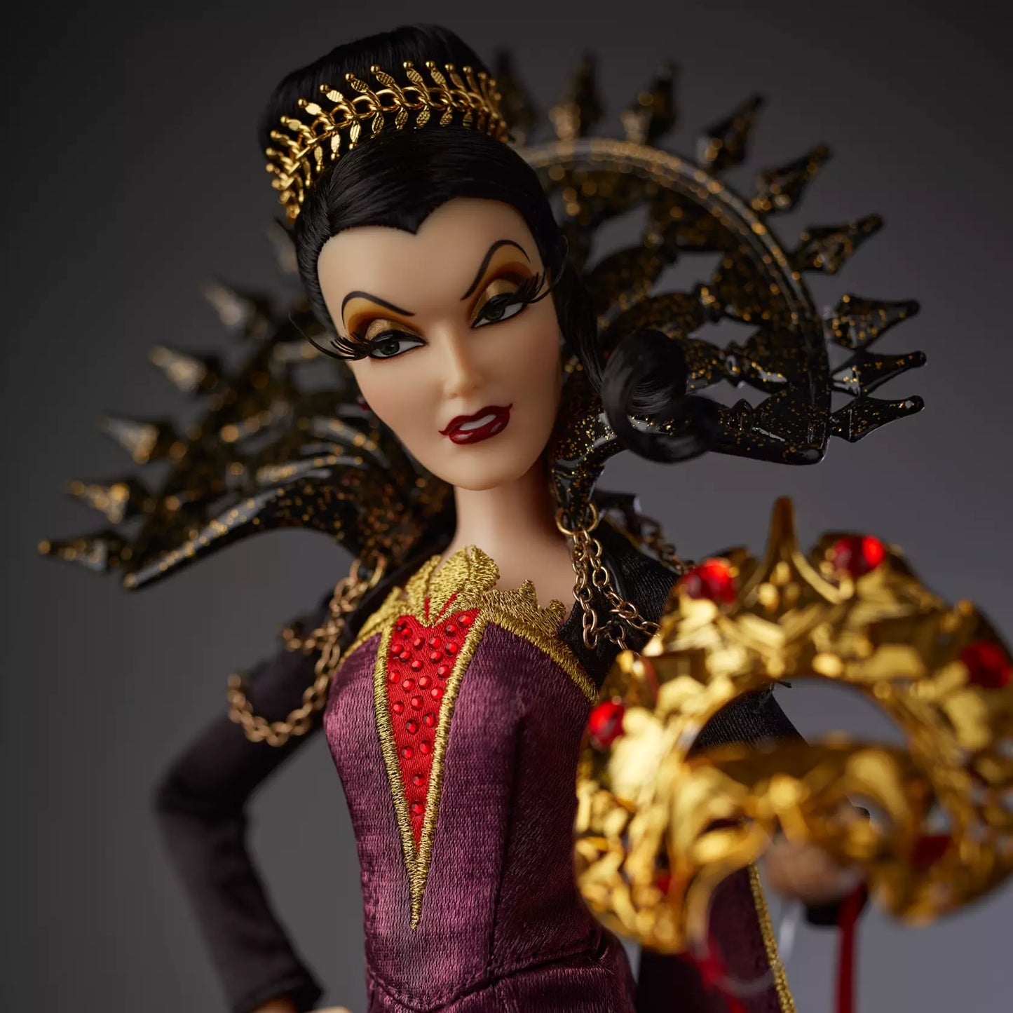 Evil Queen Limited Edition Doll – Disney Designer Collection Midnight Masquerade Series – Villains – 12''