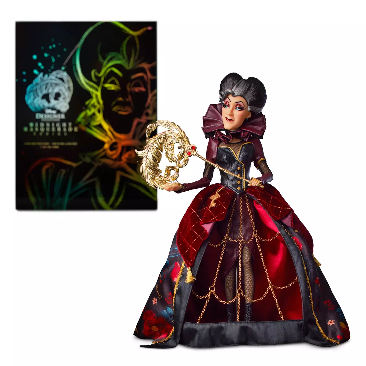 Lady Tremaine Limited Edition Doll – Disney Designer Collection Midnight Masquerade Series – Villains – 12''