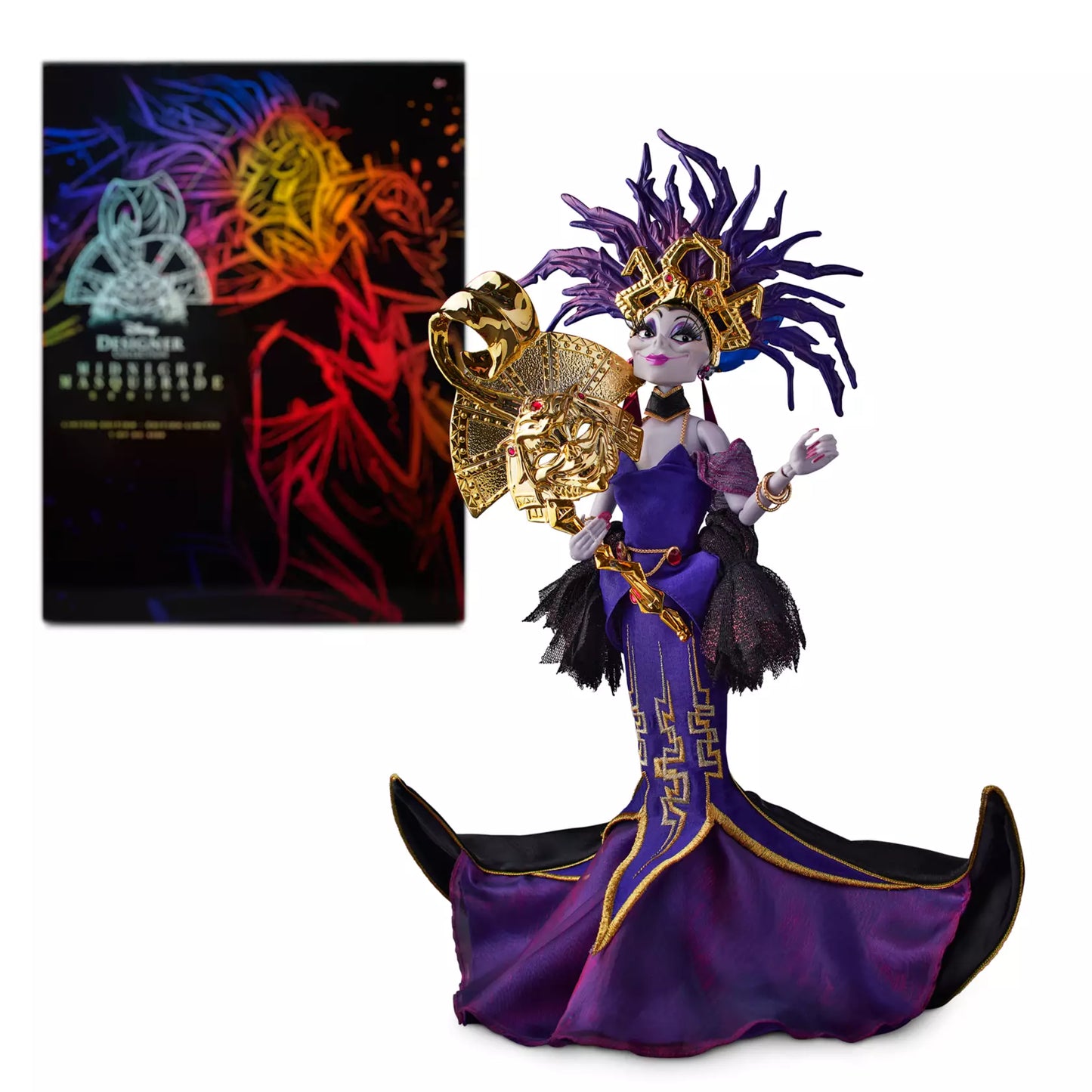 Yzma Limited Edition Doll – Disney Designer Collection Midnight Masquerade Series – Villains – 12''