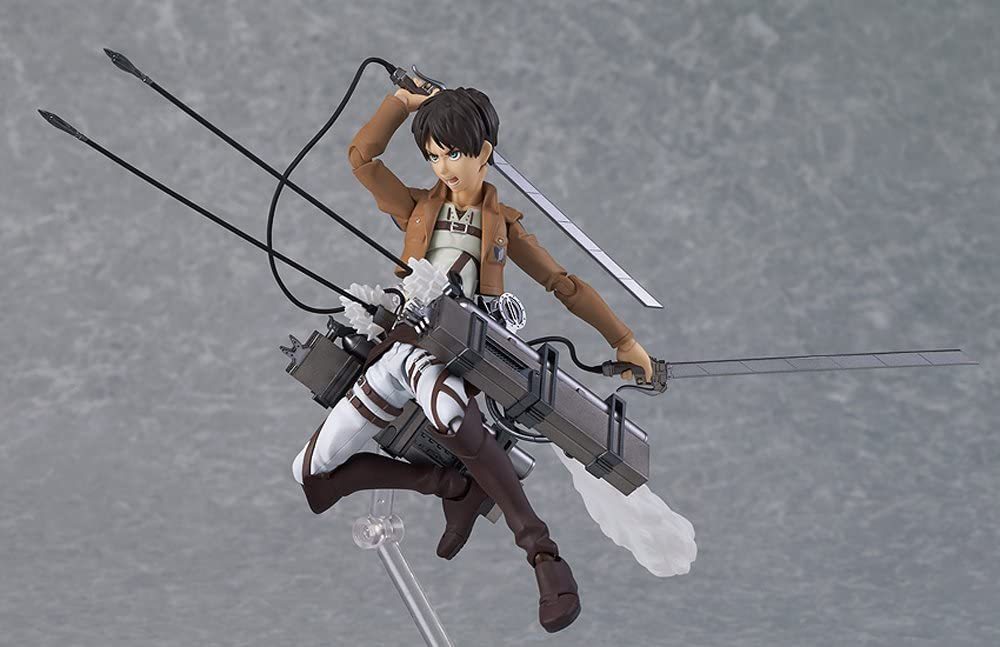 Good Smile Attack on Titan: Eren Yeager Figma Action Figure