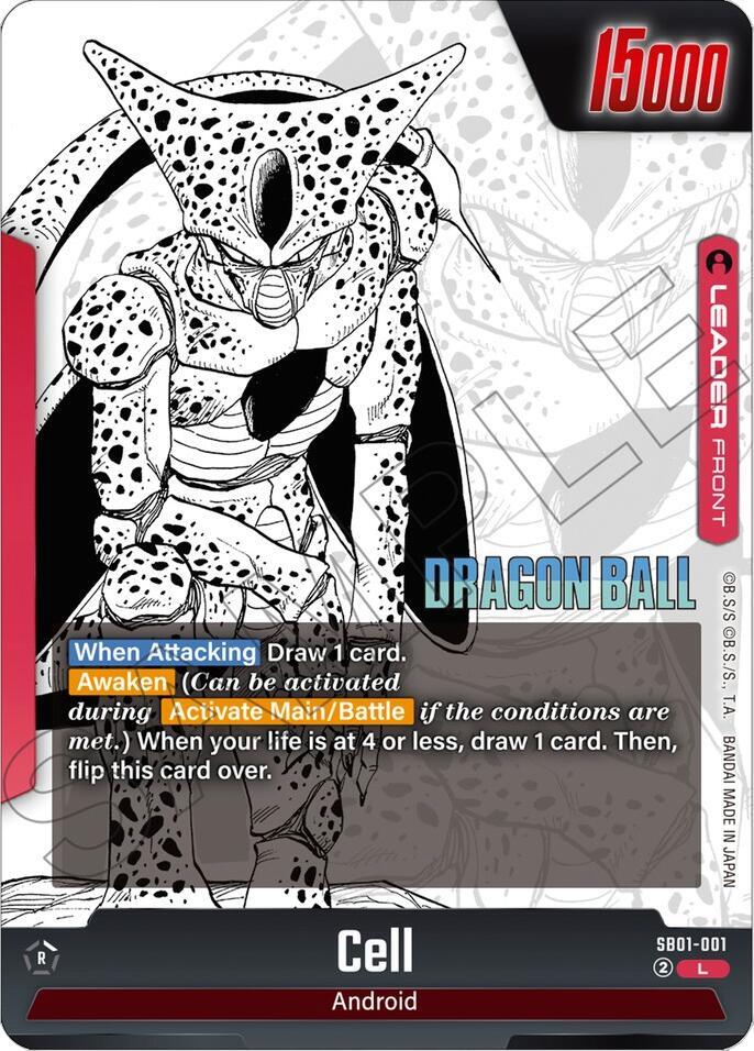 Cell - SB01-001 - Manga Booster 01 (SB01)