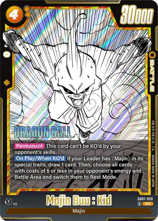 Majin Buu : Kid - SB01-039 - Manga Booster 01 (SB01)