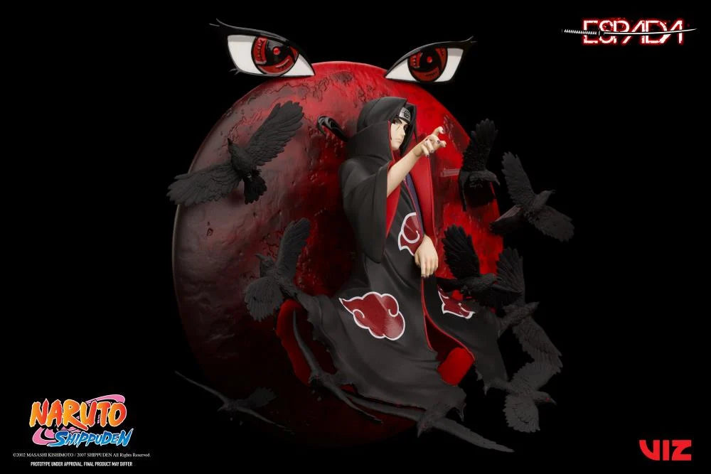 Naruto: Shippuden Itachi Uchiha 1/8 Scale Limited Edition Wall Statue