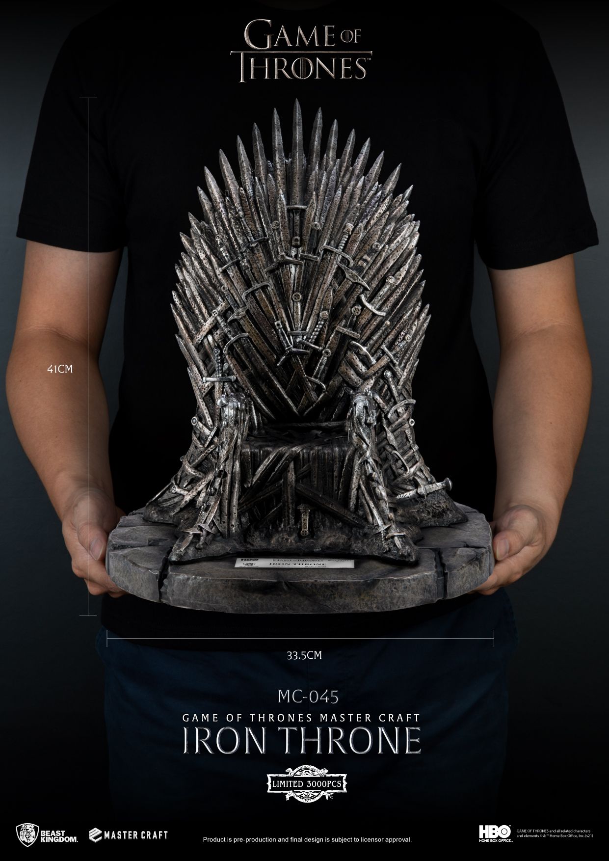 Game of Thrones Master Craft Iron Throne