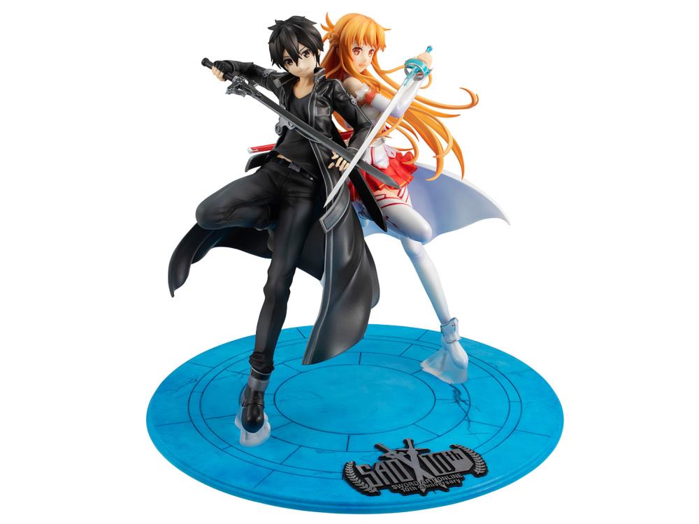 Sword Art Online 10th Anniversary Lucrea Kirito & Asuna Figure