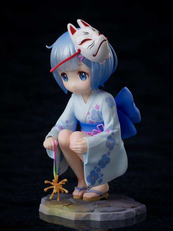 Re:Zero Starting Life in Another World F:Nex Ram & Rem (Childhood Summer Memories Ver.) 1/7 Scale Figure