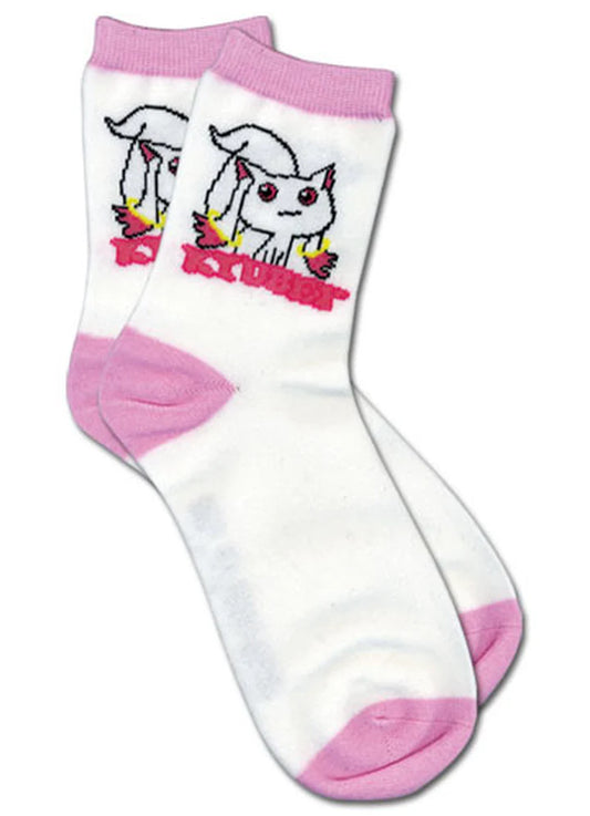 Madoka Magica - Kyubey Socks