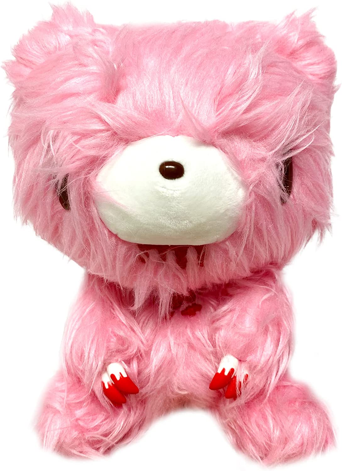 Gloomy Bear - Gloomy Bear Sitting Pose Long Hair Fur Plush 7"