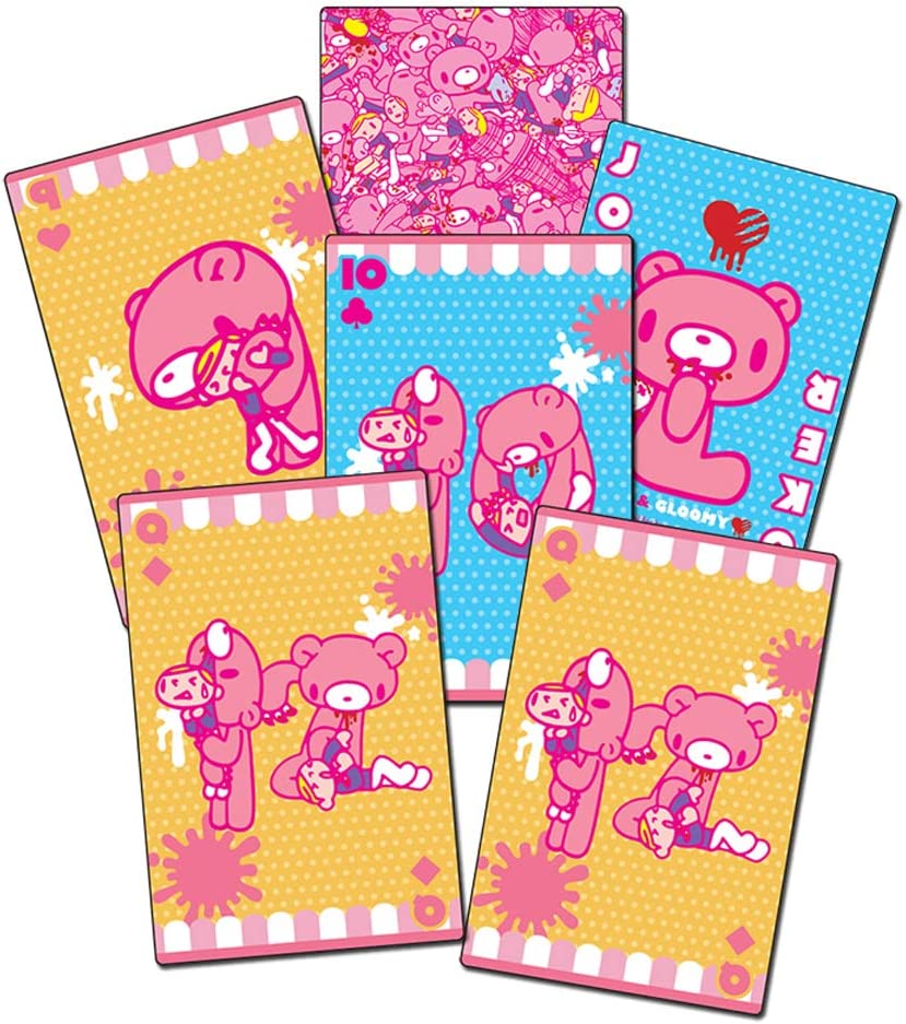 Gloomy Bear - Number Action Pose Playing Cards