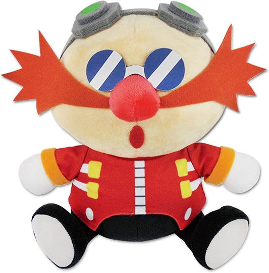 Sonic The Hedgehog- Sd Dr. Eggman Sleep Sitting Plush 7"