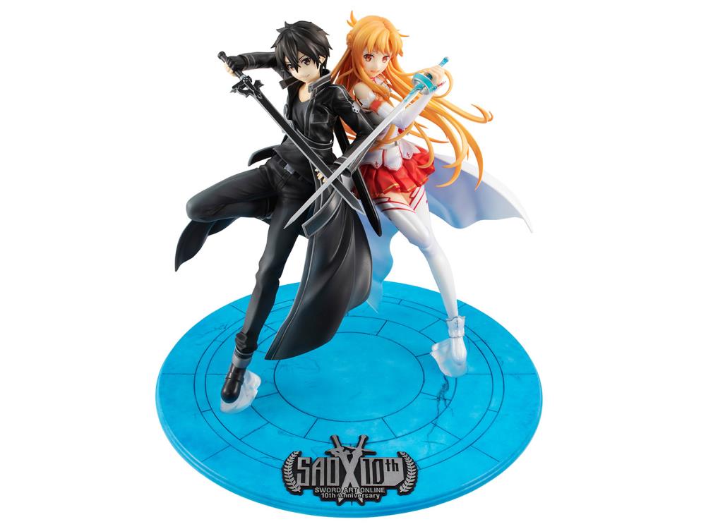 Sword Art Online 10th Anniversary Lucrea Kirito & Asuna Figure