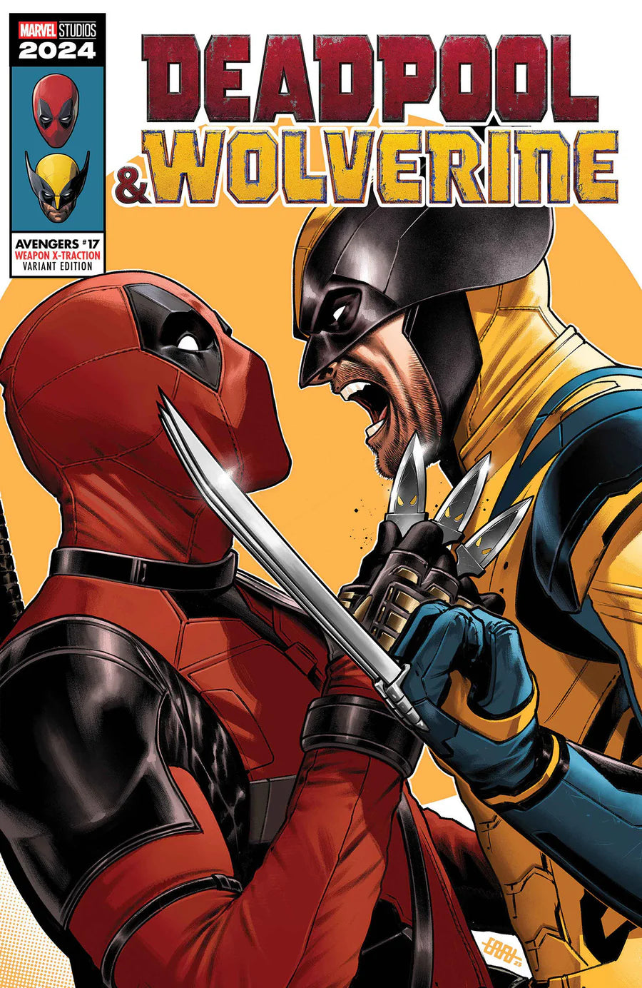 Avengers #17 Cafu Deadpool & Wolverine Weapon X-Traction Variant