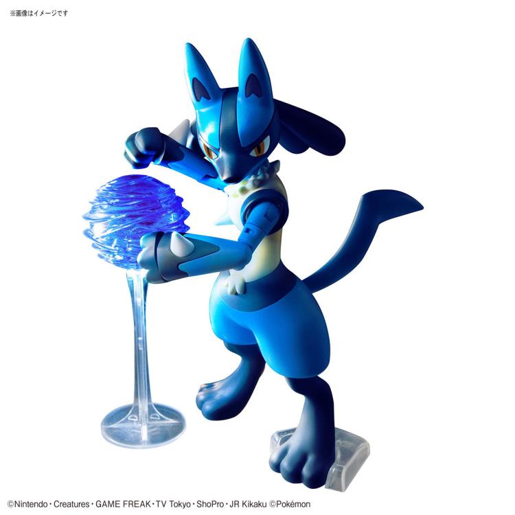 Pokemon Riolu & Lucario Model Kit Set