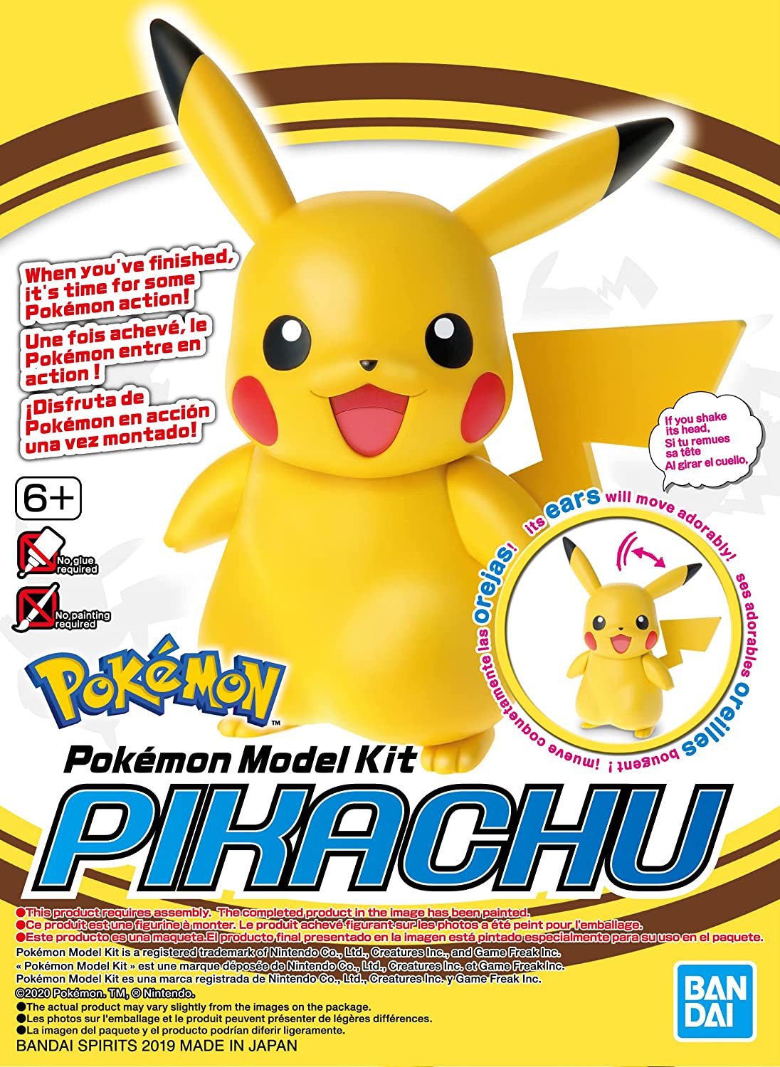 Pokemon Pikachu Model Kit