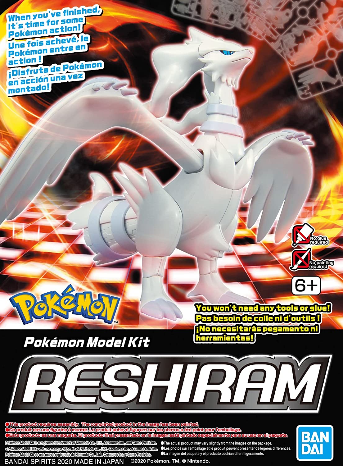 Pokemon Black & White Reshiram Model Kit