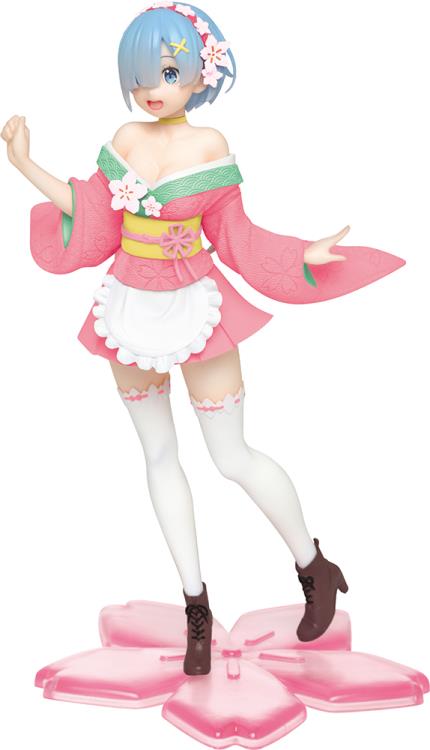 Re:Zero Starting Life in Another World Rem (Sakura Ver.) Renewal Edition Precious Figure