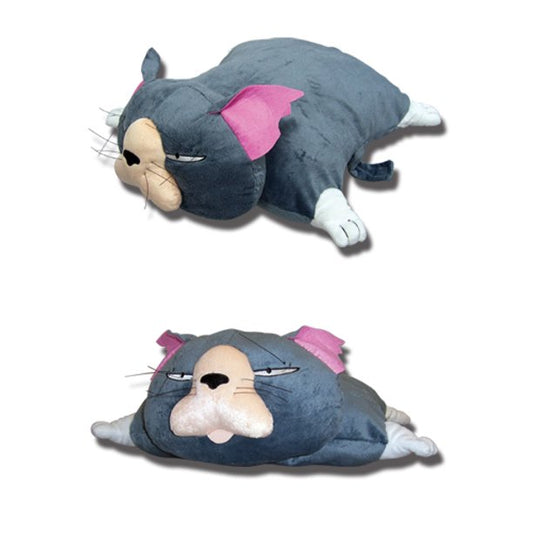 FLCL Fat Cat Pillow Cushion Gray