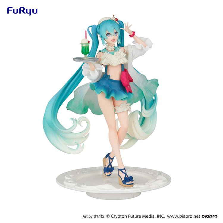 Vocaloid SweetSweets Series Hatsune Miku (Melon Soda Float Ver.) Exceed Creative Figure