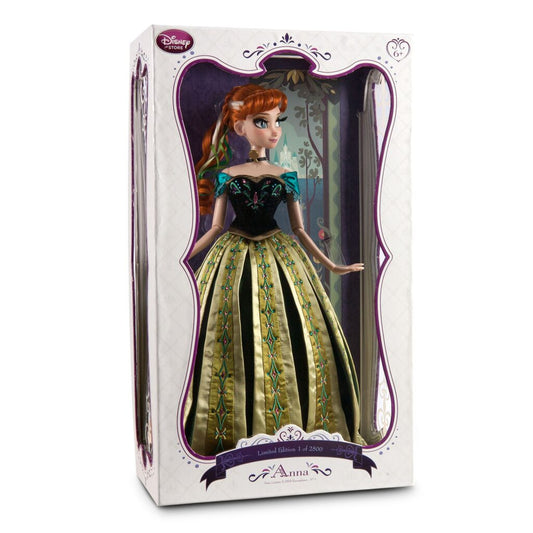 Heirloom Coronation Anna Doll, LE 2500 Disney Limited Edition 2013
