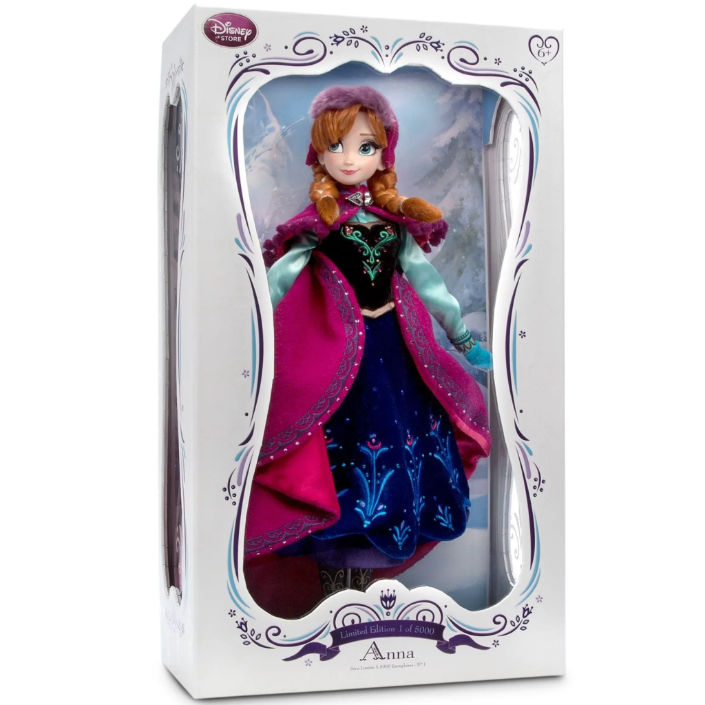 Heirloom Snow Gear Anna Doll, LE 5000 Disney Limited Edition 2014