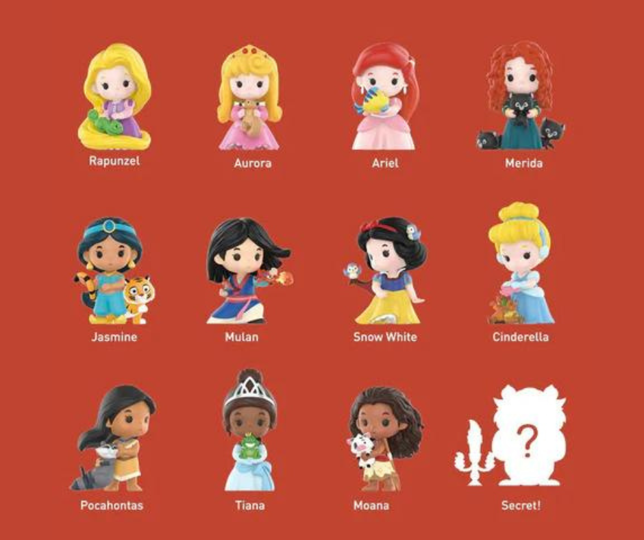 POP MART Disney Princess FairyTale Friendship Series