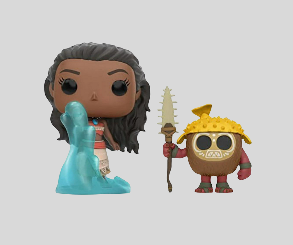 DISNEY MOANA- MOANA AND KAKAMORA 2PK