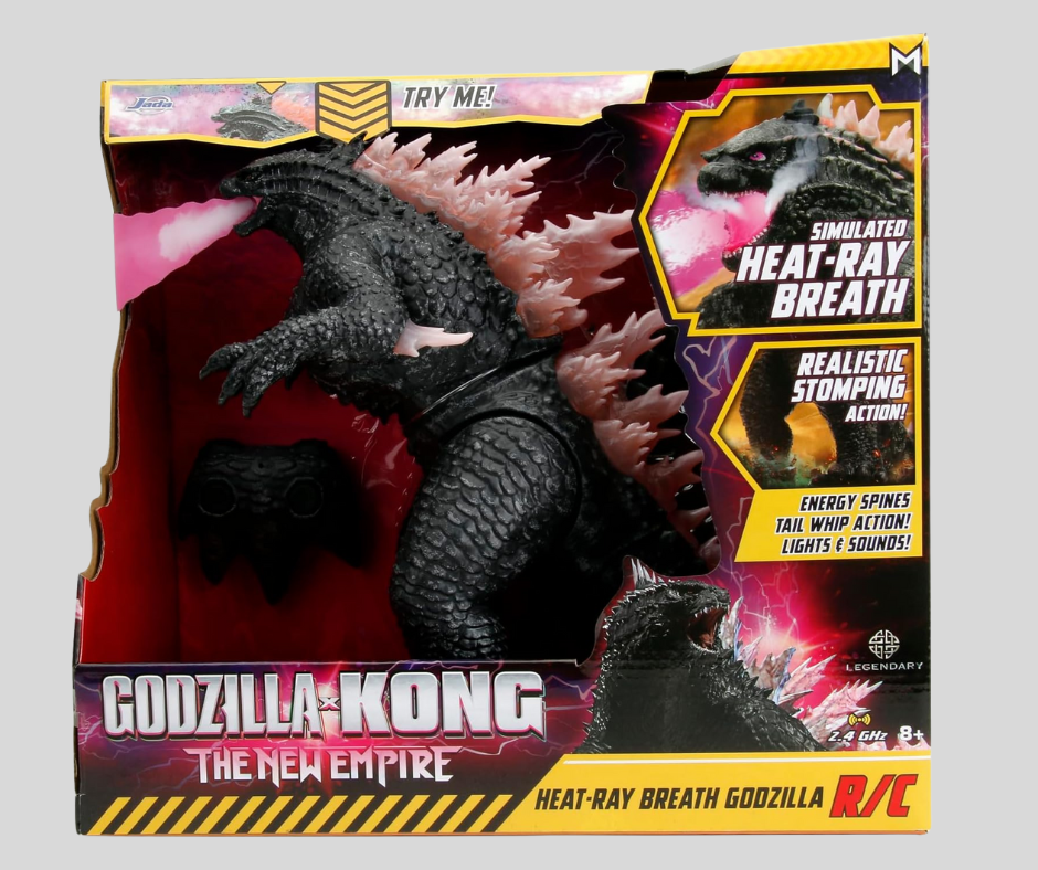 Godzilla x Kong: The New Empire Heat-Ray Breath Godzilla RC