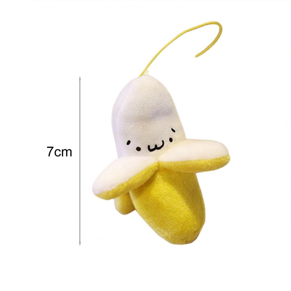 Adorable Mini Banana Plush Toy Keychain