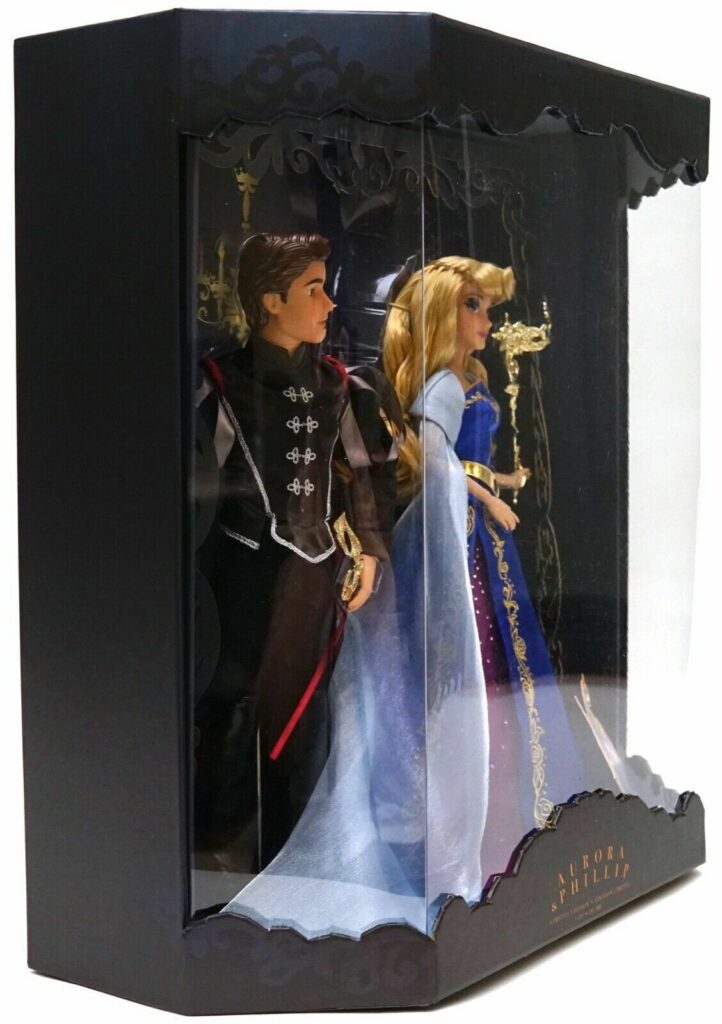 D23 Expo 2019 Disney Designer Midnight Masquerade Aurora and Phillip LE Doll