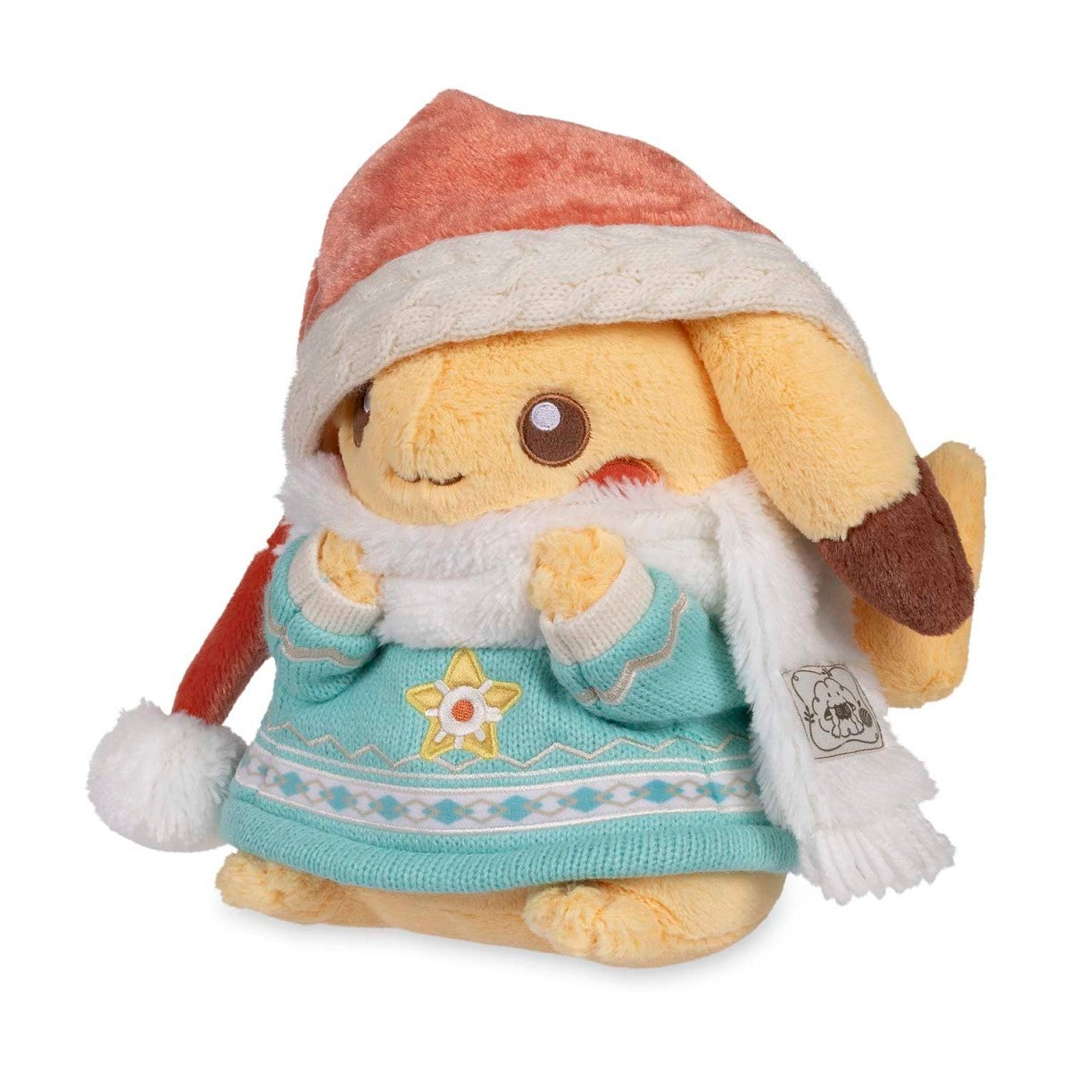Pikachu Pokémon Holiday Plush - 10 ½ In.
