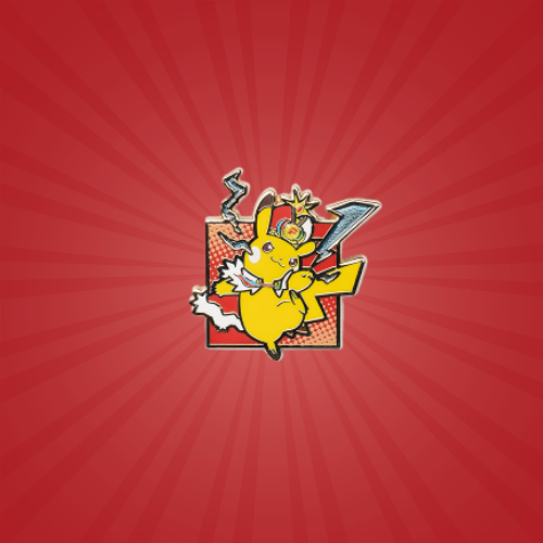 Pokemon Worlds Championships XP 2026 Crown Pikachu Pin Exclusive