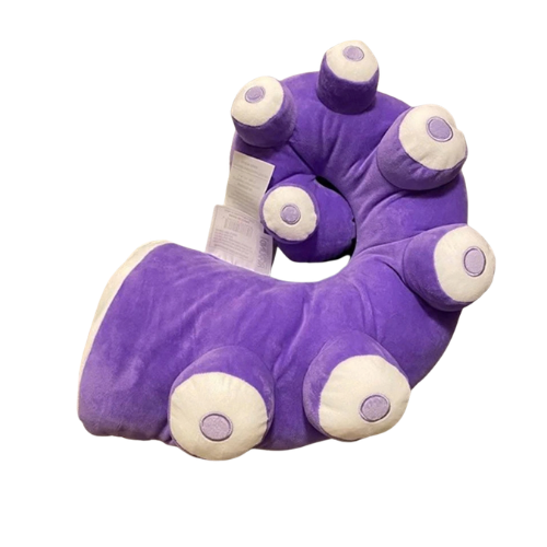 Large 17” inch Purple Octopus Tentacles Wearable Plushie Round 1 Exclusive