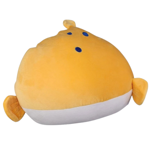 LARGE Takashoji Orange Puffer Fish - Round 1 Arcade Plush