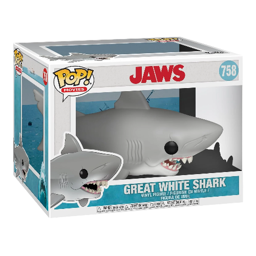 Funko POP! Movies: Jaws – Bruce 6-Inch Super Sized Vinyl Figure #758
