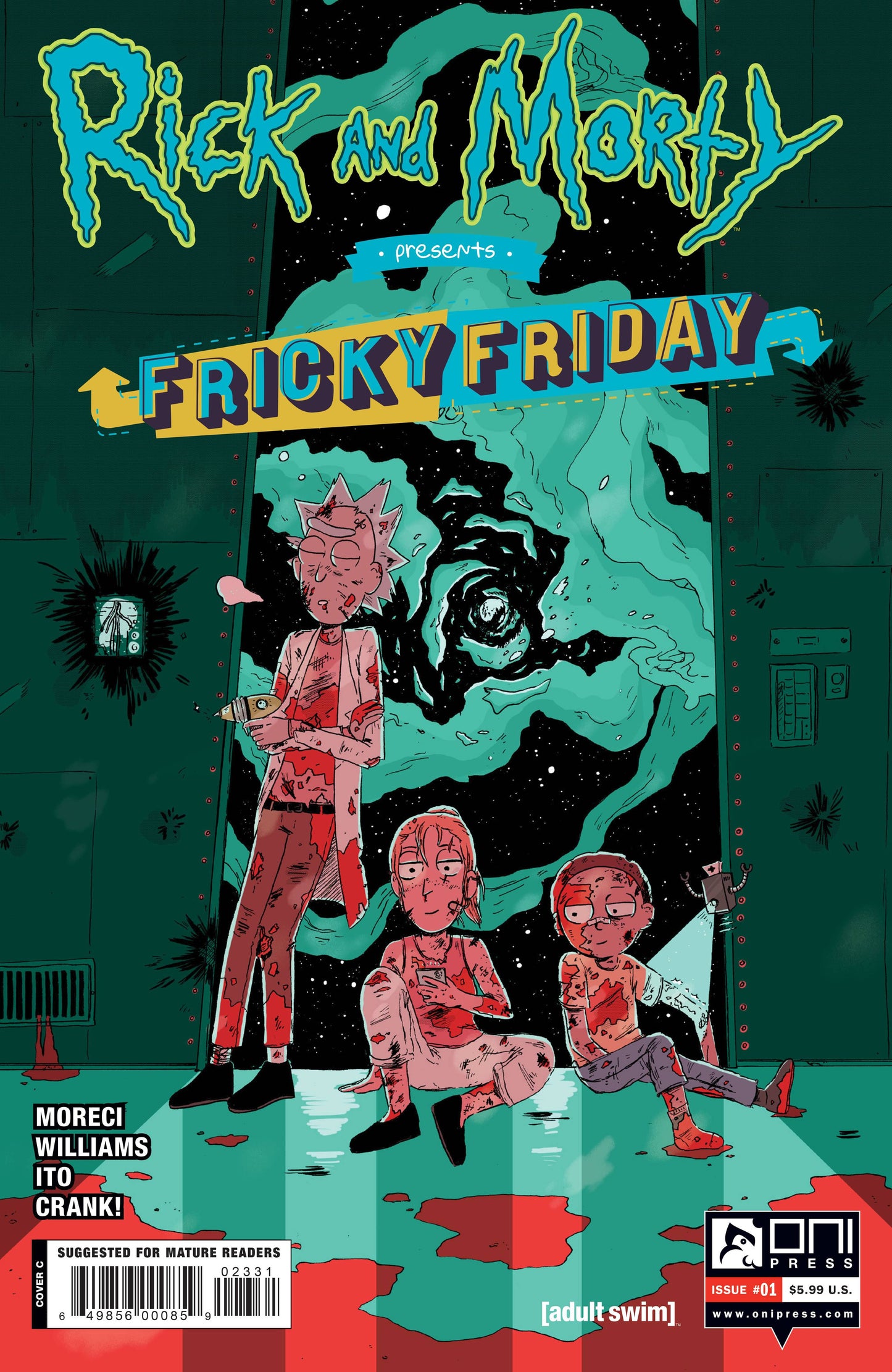 RICK AND MORTY PRESENTS FRICKY FRIDAY #1 CVR C 10 COPY INCV