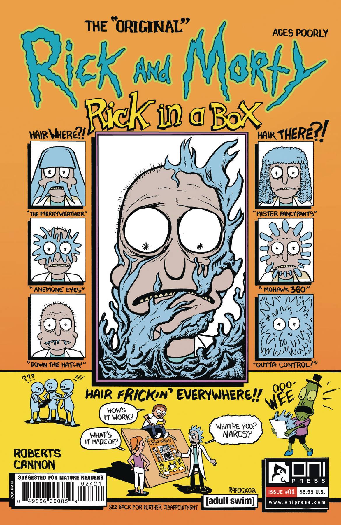 RICK & MORTY PRESENTS RICK IN A BOX #1 CVR C