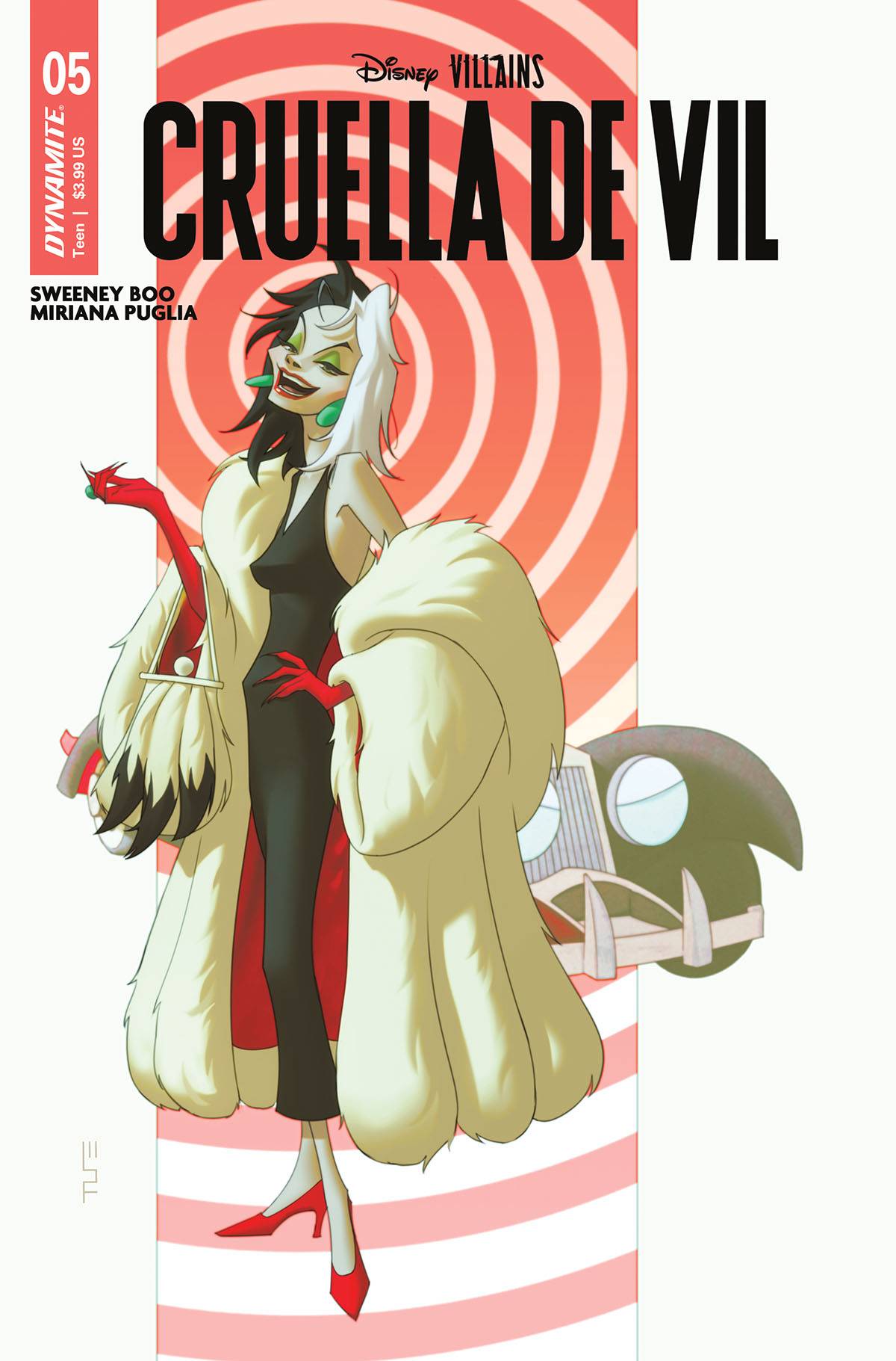 DISNEY VILLAINS CRUELLA DE VIL #5 CVR B FORBES