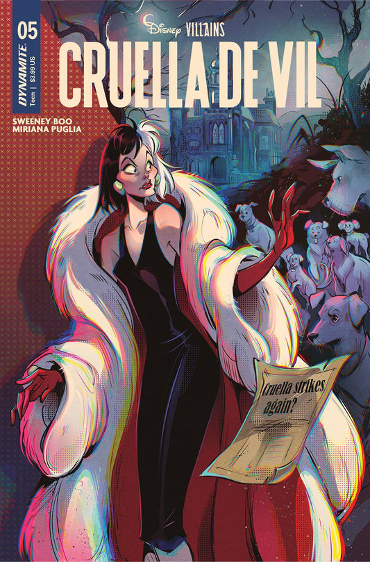 DISNEY VILLAINS CRUELLA DE VIL #5 CVR C LUSKY