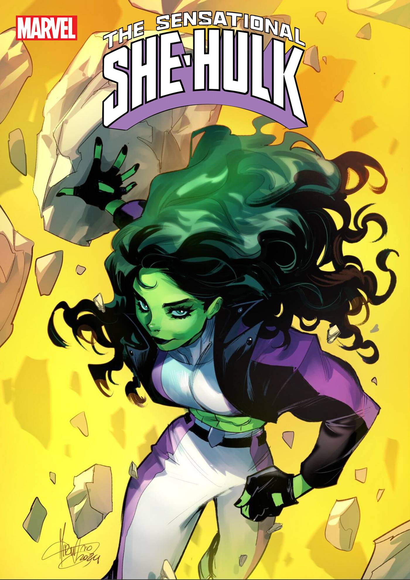 SENSATIONAL SHE-HULK #10 MIRKA ANDOLFO VAR