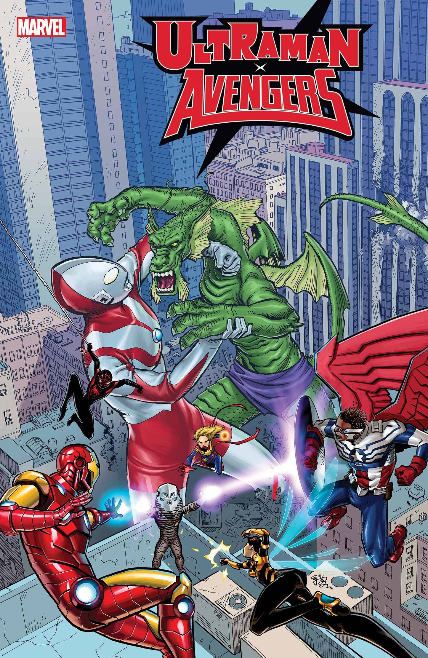 ULTRAMAN X THE AVENGERS #1 (OF 4) EJ SU VAR