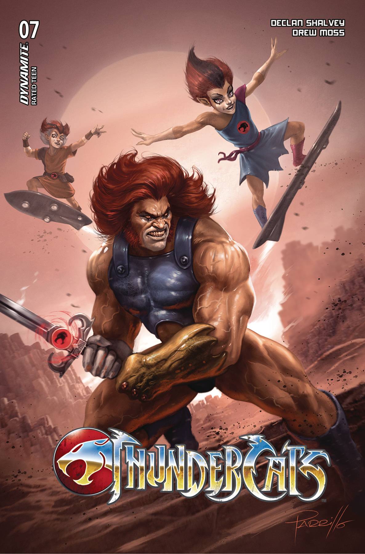 THUNDERCATS #7 CVR F PARRILLO FOIL