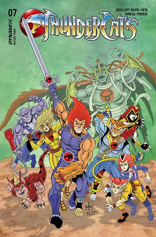 THUNDERCATS #7 CVR T FOC BONUS KEN HAESER ORIGINAL