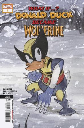 WHAT IF DONALD DUCK BECAME WOLVERINE #1 2ND PTG MOMOKO VAR