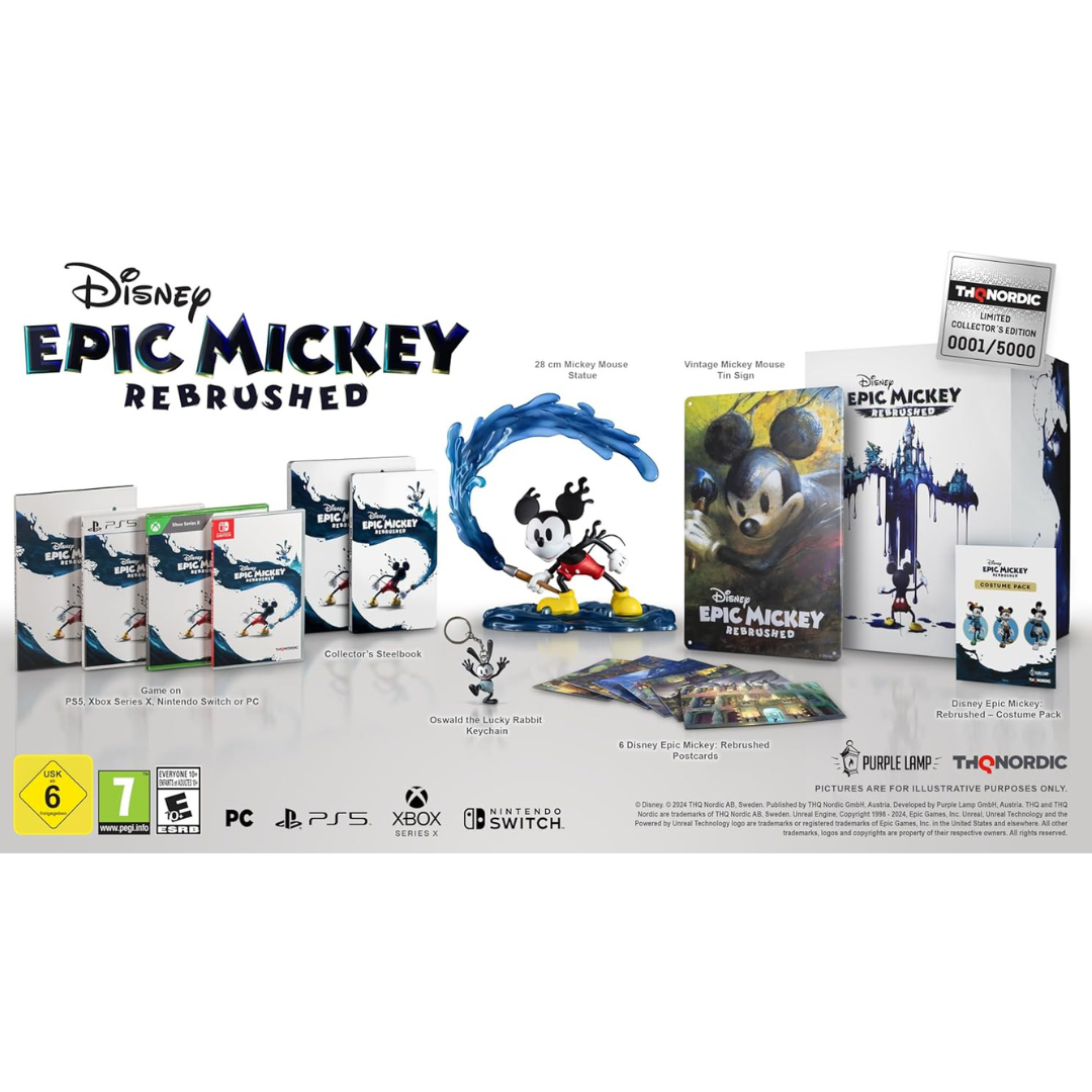 Disney Epic Mickey: Rebrushed Collector's Edition for Nintendo Switch