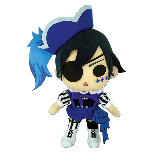 Black Buter Book of Circus Ciel Phantomhive 8.5"  Plush