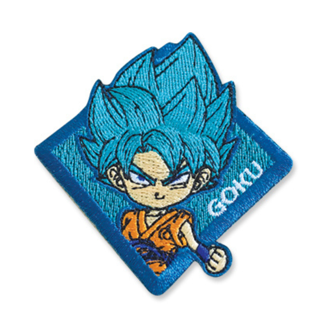 Dragon Ball Super Framed Character Patch- Buu/ Frieza, Goku SS God/ Goku SS Blue