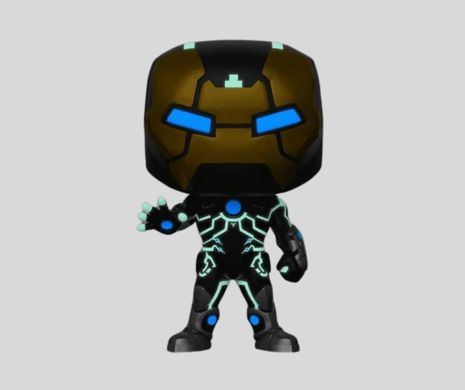 Marvel 80th Anniversary: Iron Man Model 39 #555 (GITD) Pop Figure